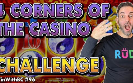 ? Playing All 4 Corners Of The Casino Challenge ?