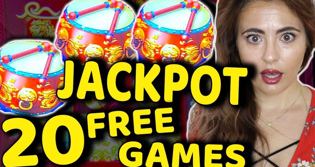 RECORD BREAKING 20 GAMES HITS MASSIVE JACKPOT ON DANCING DRUMS!