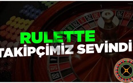 #RULET | KAZANAN TAKİPÇİMİZ OLDU ! RULET NASIL OYNANIR ? KASA KATLAMA #Casino #Autorulet