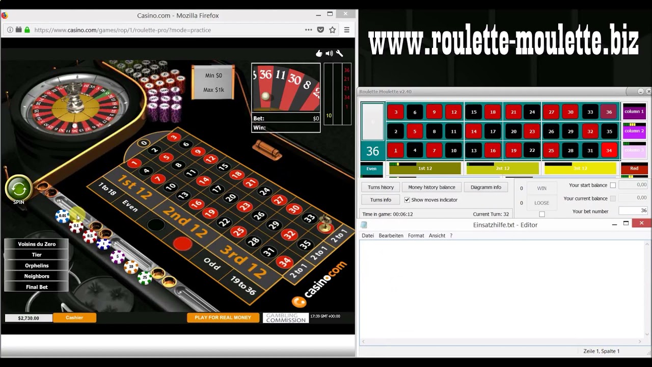 Roulette Software Moulette sorgt für stabile Gewinne im Online Casino 2021