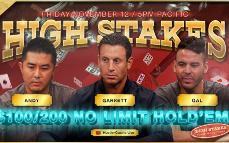 SUPER HIGH STAKES POKER!!! 0/200 w/ Garrett, Andy, Gal, Bill Klein, Krish & George