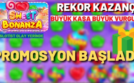 SWEET BONANZA? | BONUS VERİYORUM? | REKOR KAZANÇ? | #Casino #Slotvideoları #Pragmatic #slot