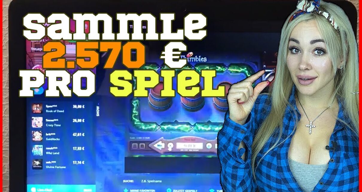 ? Sammle 2 570 € pro Spiel im Online Casino ? jackpot casino