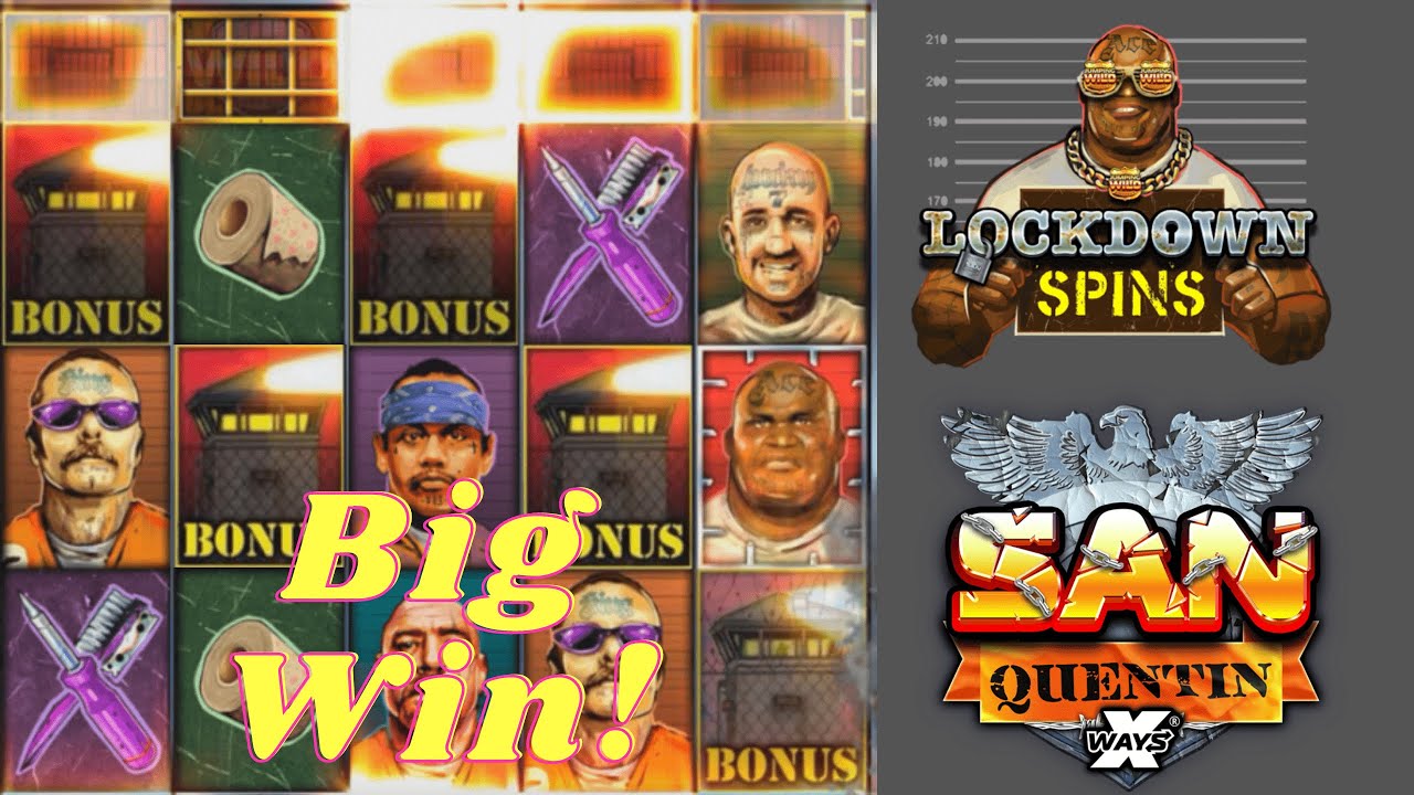 San Quentin Bonus Buys im Online Casino - Endlich mal ein Big Win!!!