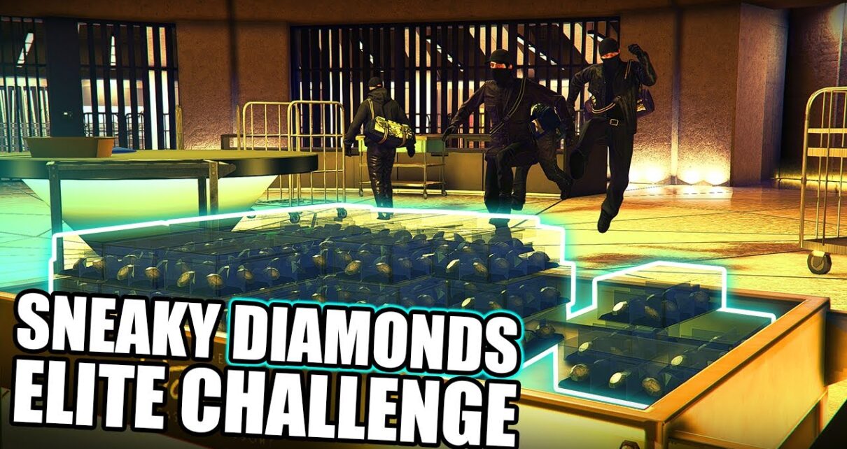 Silent And Sneaky, Diamonds Target, Elite Challenge | GTA Online The Diamond Casino Heist