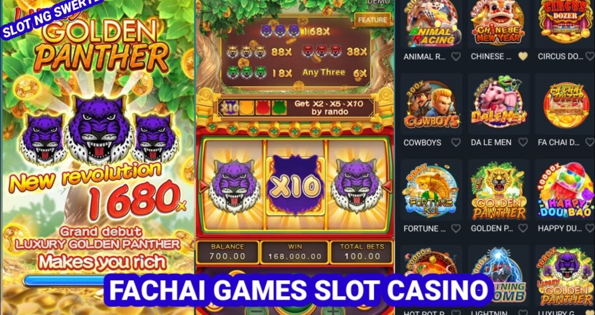 Slot Ng swerte | Goden Panther Fachai games | Jilibet Online Casino