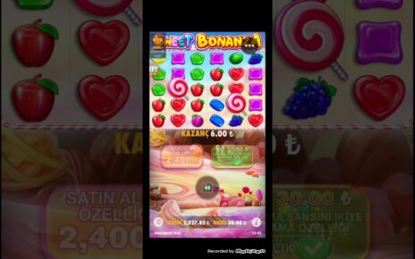 Sweet Bonanza | 30 TL'ye 10.500₺ kazandım! (Çekiliş yorumda) ! #casino #rulet #bonanza