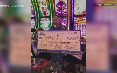 Texas woman hits 4k slot machine jackpot at Delta Downs Casino on a .75 bet