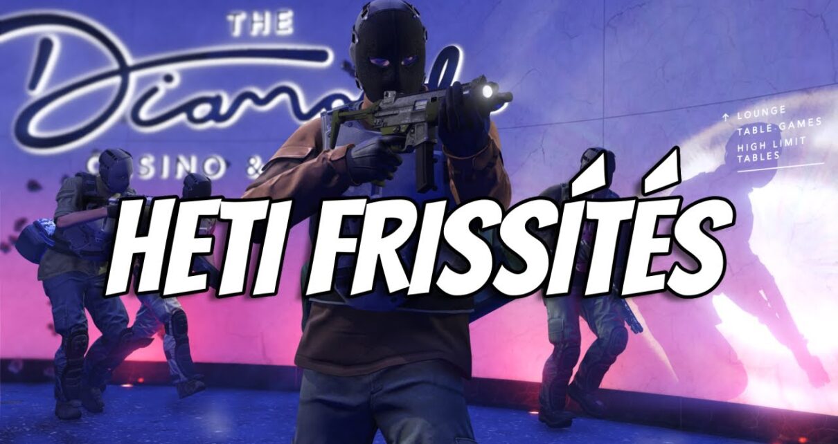 VISSZATÉRT A GYÉMÁNT!? | CASINO HEIST HÉT | GTA ONLINE HETI FRISSÍTÉS