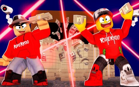 VYKRADLI JSME NEJZABEZPEČENĚJŠÍ KASÍNO V ROBLOXU… (Rob The Casino Obby)