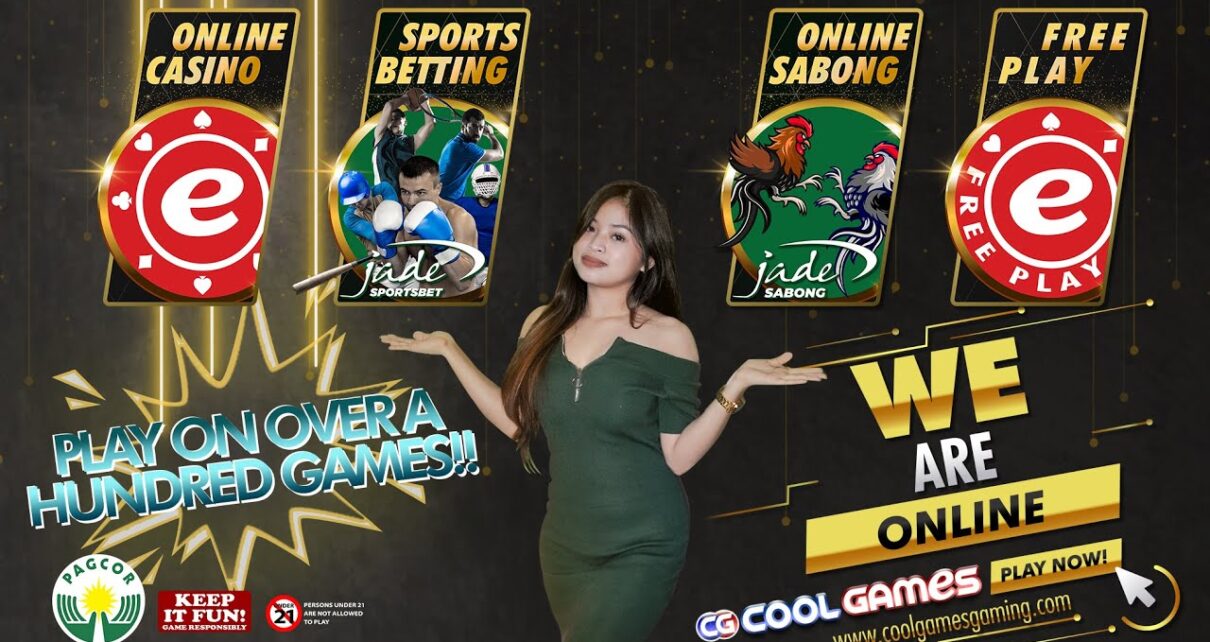 WE GOT IT ALL AT COOLGAMES | ONLINE CASINO | ONLINE SABONG | SPORTSBET | MASSIVE JACKPOT | GIVEAWAYS