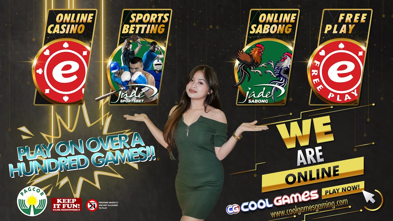 WE GOT IT ALL AT COOLGAMES | ONLINE CASINO | ONLINE SABONG | SPORTSBET | MASSIVE JACKPOT | GIVEAWAYS