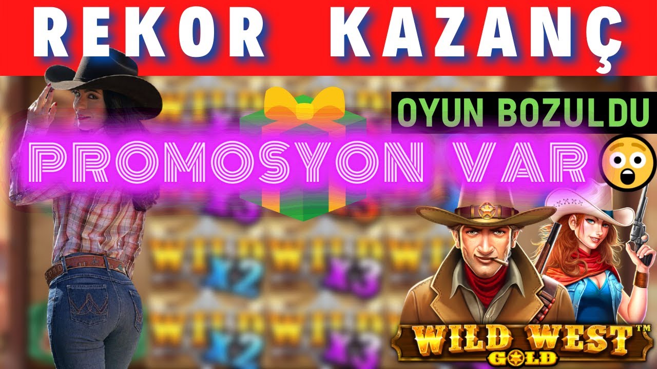 WILD WEST GOLD? | PROMOSYON VAR? | REKOR KAZANÇ? | #Casino #Slotvideoları #Pragmatic #Slot