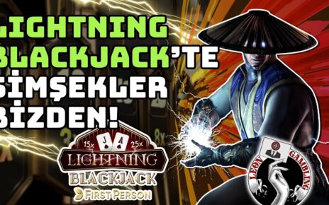 Yeni Oyunlardan #LightningBlackjack'te Leon Farkı! – Leon Gambling #casino #blackjack #canlıcasino