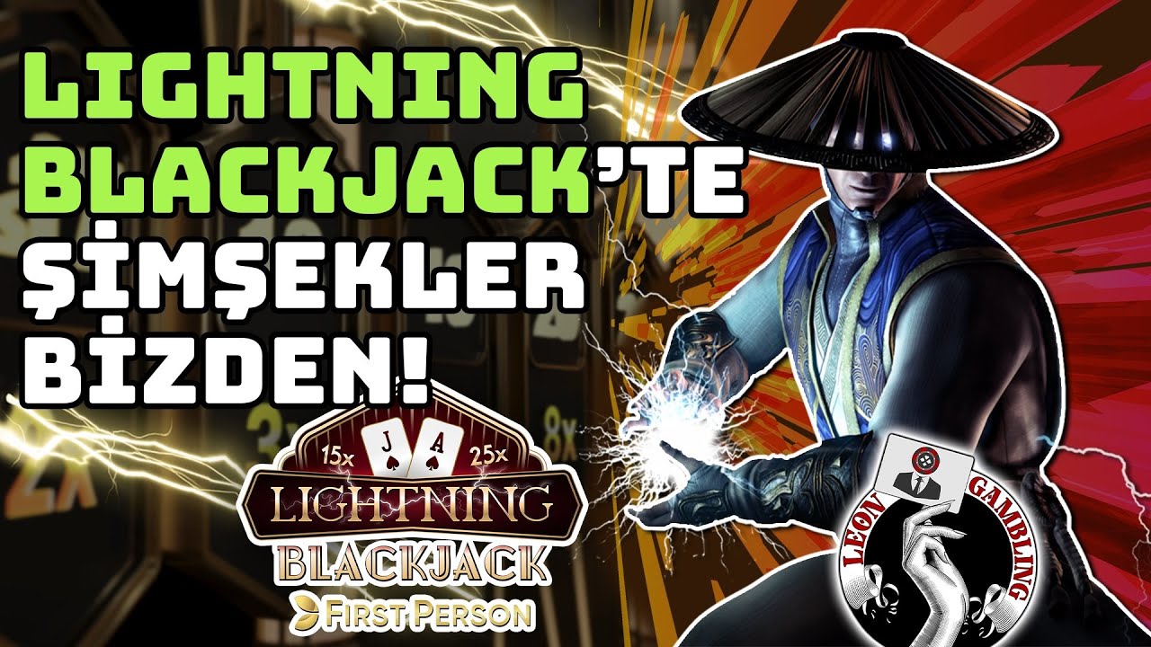 Yeni Oyunlardan #LightningBlackjack'te Leon Farkı! - Leon Gambling #casino #blackjack #canlıcasino