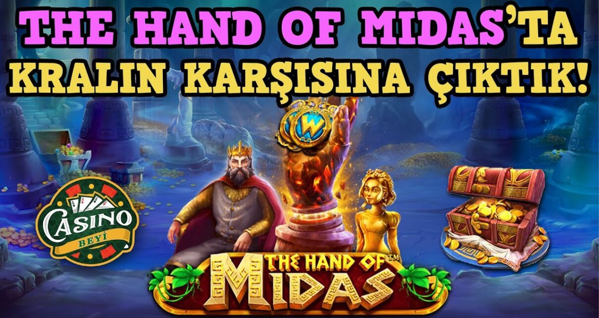 Yüksek Kasamızı #TheHandofMidas'ta Daha da Yükselttik! – Casino Beyi #slot #casino #slotoyunları