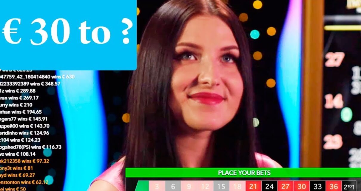 from 30 EURO to ??? ONLINE CASINO ROULETTE