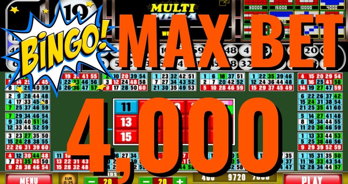 08 Online Casino | Multi Mega Bingo | MAX BET | CREDITS 4,000 ?????