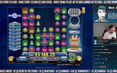 1000x ?!?! Reactoonz Big win – Huge Win – Casino Games – Mega Win (Online Casino)