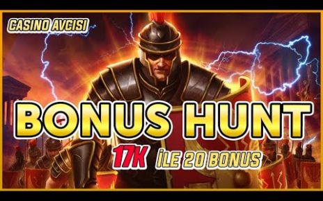 17K ile Toplanan 20 Bonustan Hasılatı Topluyoruz. #Casino #Slot #Bonus #Bonushunt #bigwin