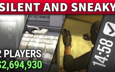 2 PLAYER STEALTH + 2 Daily Vaults ,694,930 | GTA Online Casino Heist Silent and Sneaky ELITE GUIDE