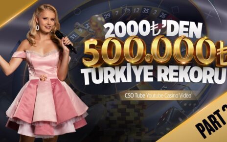 2.000 TL DEN 500.000 TL BEN DAHA İYİSİNİ YAPANA KADAR EN İYİSİ BU !!!! PART 2 #rulet