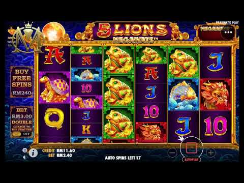 5 Lions Megaways【Pragmatic】Slot Game – Malayclub Online Casino Malaysia