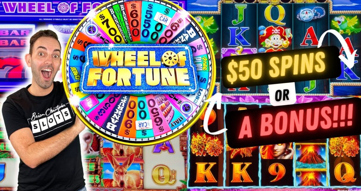 ? 50 SPINS or a BONUS!