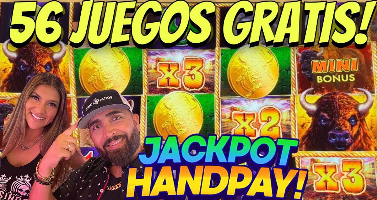 ?56 JUEGOS GRATIS?JACKPOT EN BUFFALO LINK?