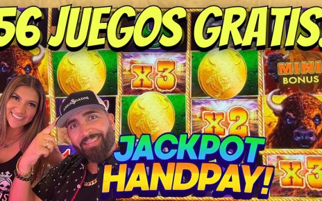 ?56 JUEGOS GRATIS?JACKPOT EN BUFFALO LINK?