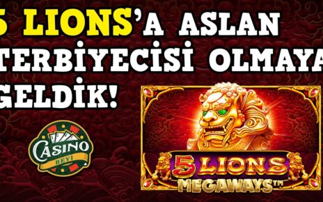 #5LionsMegaways'de Aslanın Peşine Düştük! – Casino Beyi #slot #casino #slotoyunları #pragmaticplay