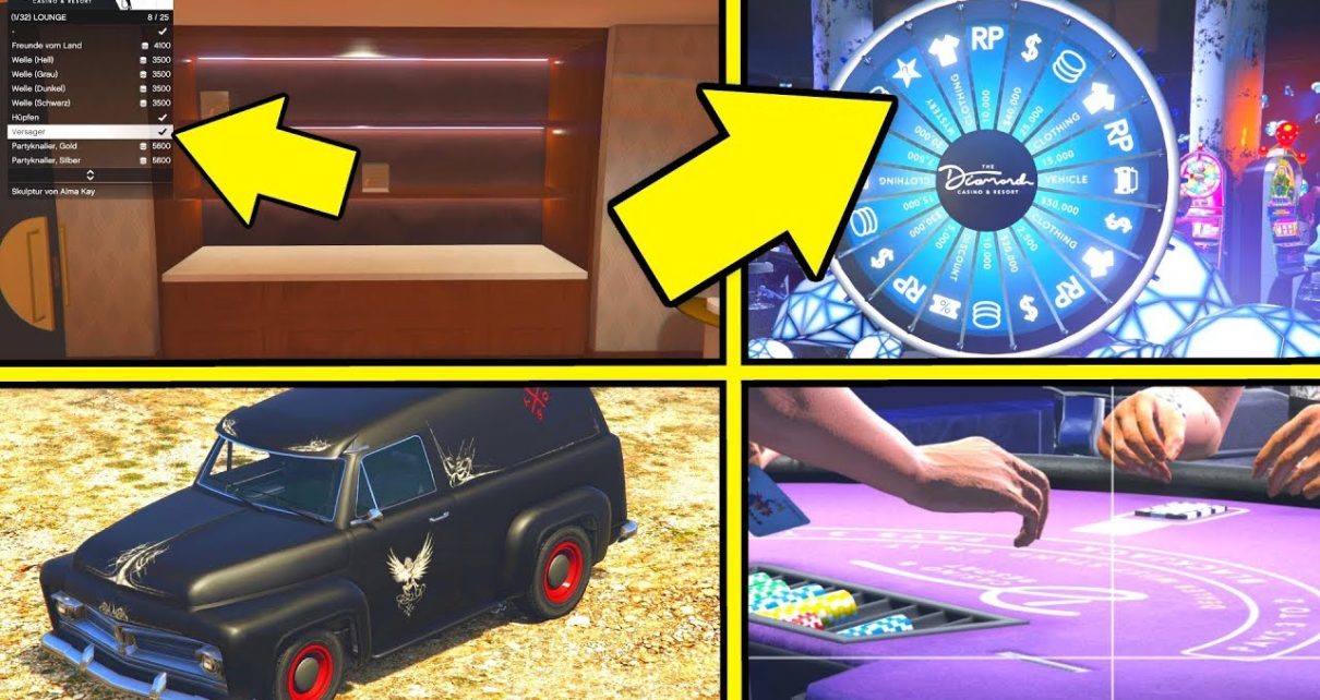 8 GEHEIME FUNKTIONEN, TRICKS & TIPPS für GTA Online – Casino DLC