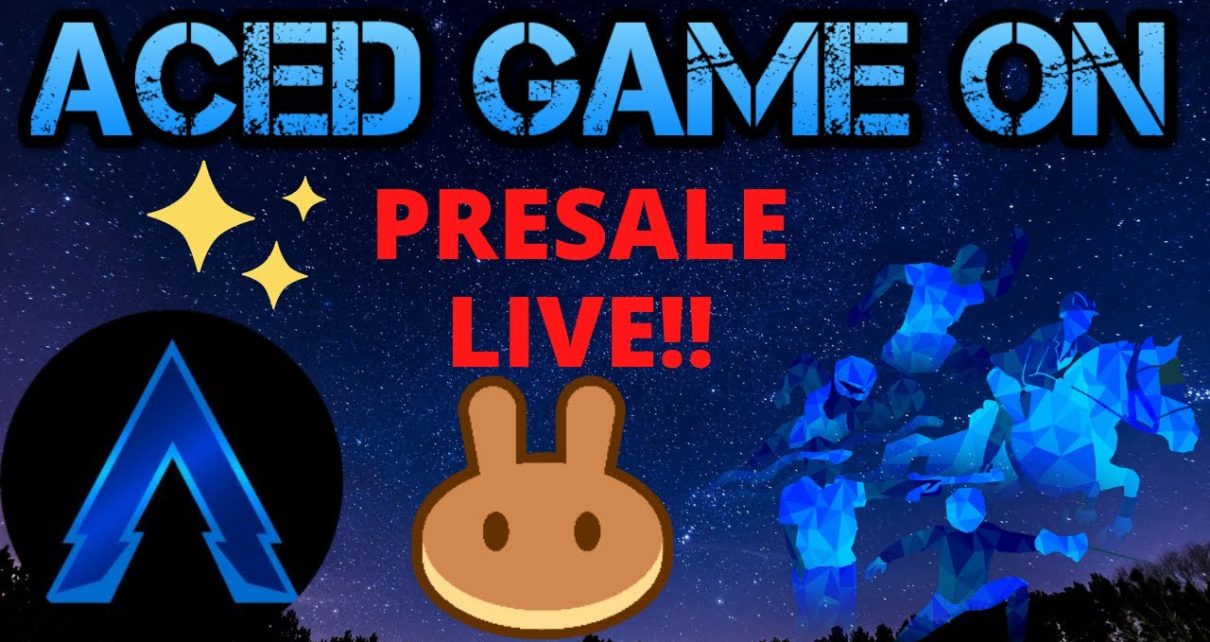 AceD Token PRESALE LIVE!! ? Online Casino and Live Sports Betting 100X Crypto BSC Gem ?