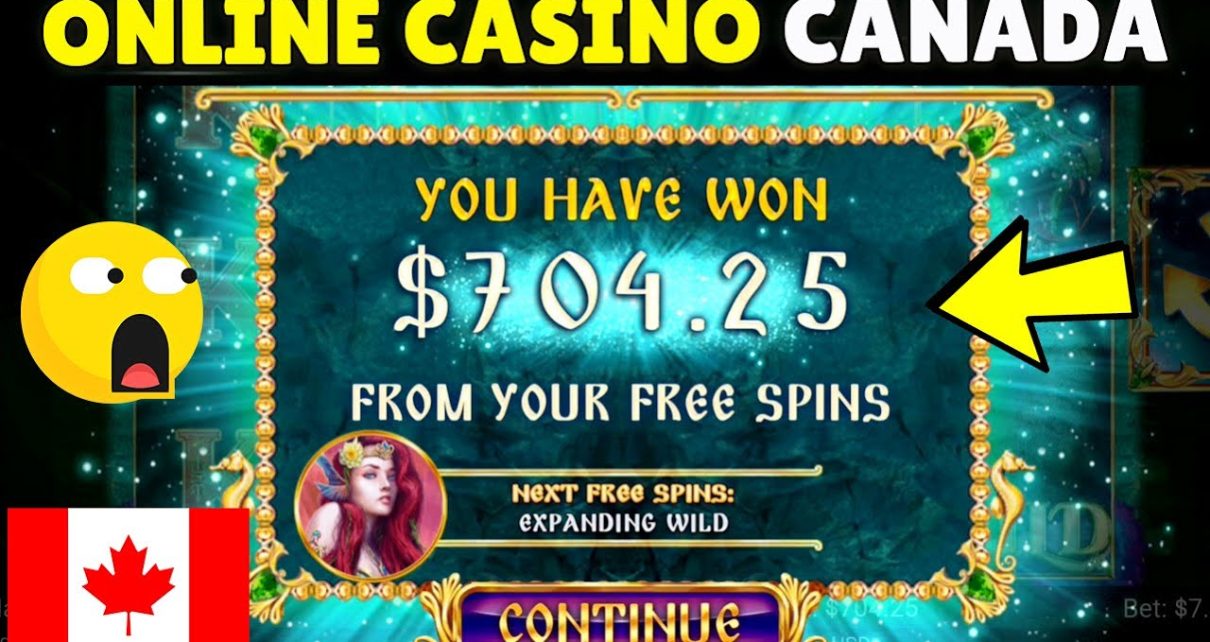 ? BIG WIN IN 1 min IN ONLINE CASINO CANADA FOR existent MONEY!