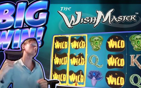 BIG WIN!!! Wish Master BIG WIN!! Online Casino slot from CasinoDaddy Live Stream