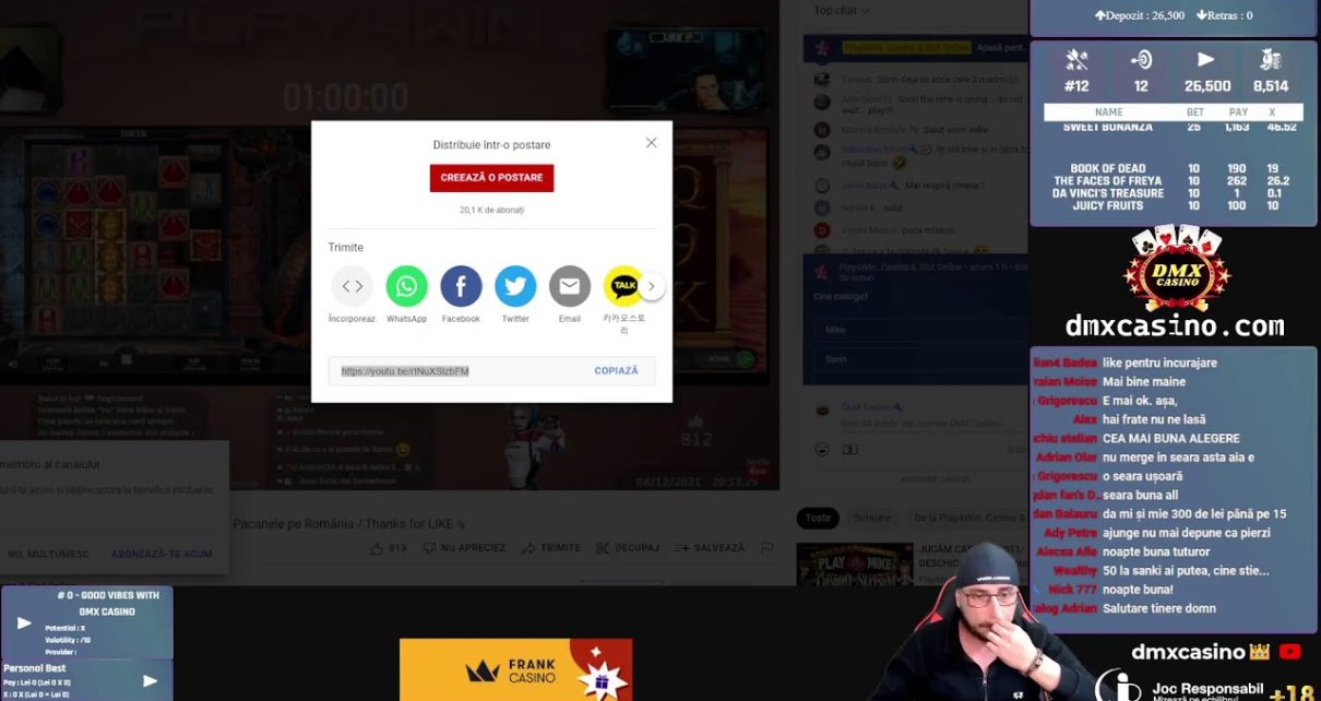 BONUSHUNT ON FRANK 26K RON LET'S BREAK THE SLOTS  | GOOD VIBES   WITH DMX CASINO |