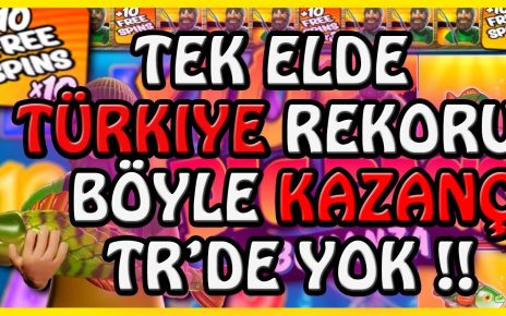 Big Bass Bonanza l 375TL DEN TEK ELDE TÜRKİYE REKORU l #casino #slot #biggerbassbonanza