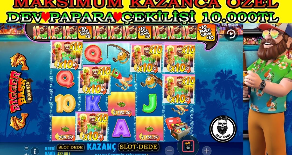 Bigger Bass Bonanza l X10 Girdik Türkiye Rekoru Böyle Kırılır 3??K l Hasan'ı Soyduk  l
