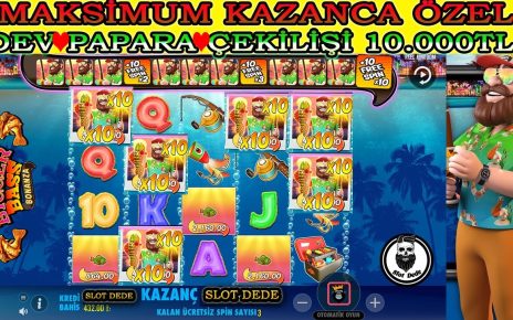 Bigger Bass Bonanza l X10 Girdik Türkiye Rekoru Böyle Kırılır 3??K l Hasan'ı Soyduk  l #slot #casino