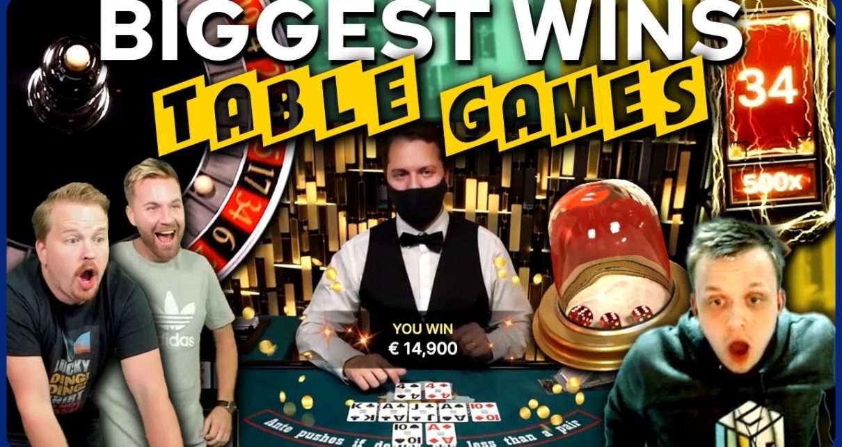 Biggest Wins on Live Casino TABLE GAMES!