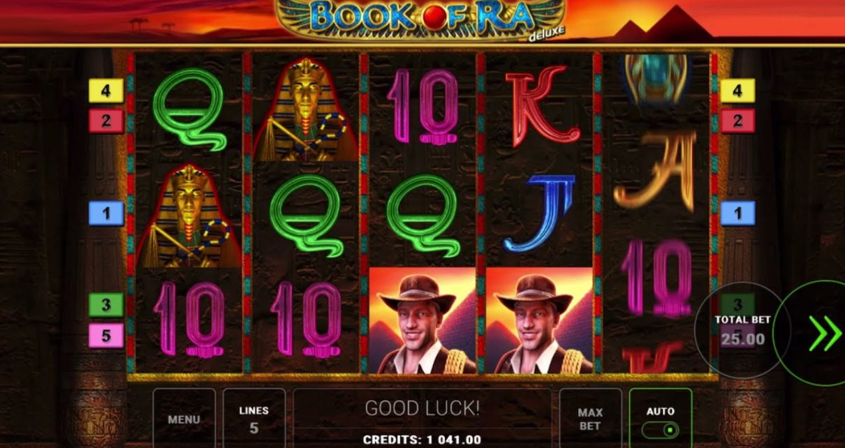 Book of Ra•Deluxe, High Bet 25€, FreeSpins, online casino participant ? 2021