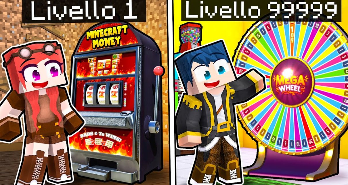 CASINÒ DA 1€ VS CASINÒ DA 1.000.000€! – MINECRAFT