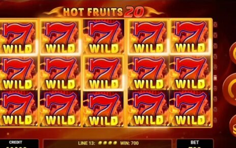 CASINO HOT FRUITS 20 BIG WIN | the legend of casino making fire in this game ??