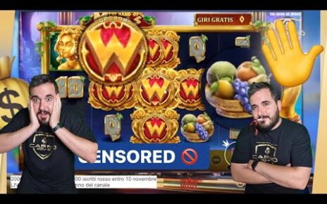 ? CASINÒ ONLINE: Chily prende un BONUS alla slot the Hand of Midas ✋