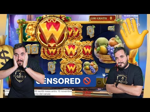 ? CASINÒ ONLINE: Chily prende un BONUS alla slot the Hand of Midas ✋