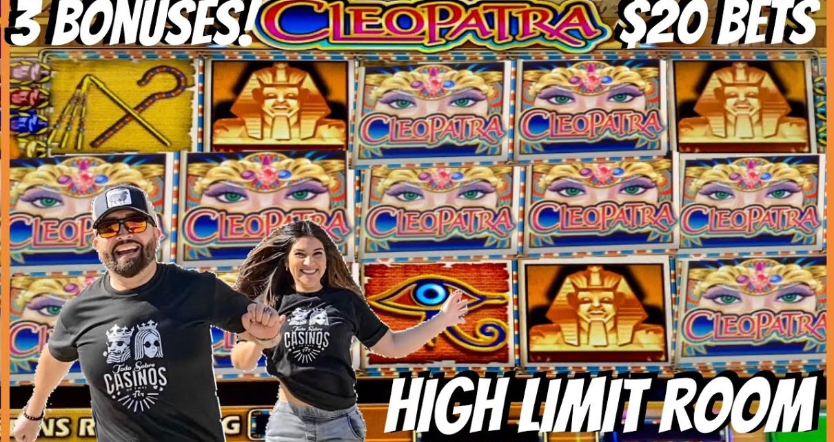 ?CLEOPATRA SLOT MACHINE✔️BONUSES✔️HIGH LIMIT✔️PROFITABLE SESSION✔️BONOS EN LIMITE ALGO✔️GANANCIAS!