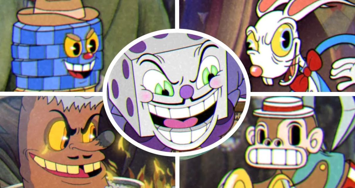 Cuphead – All Casino Bosses + King Dice