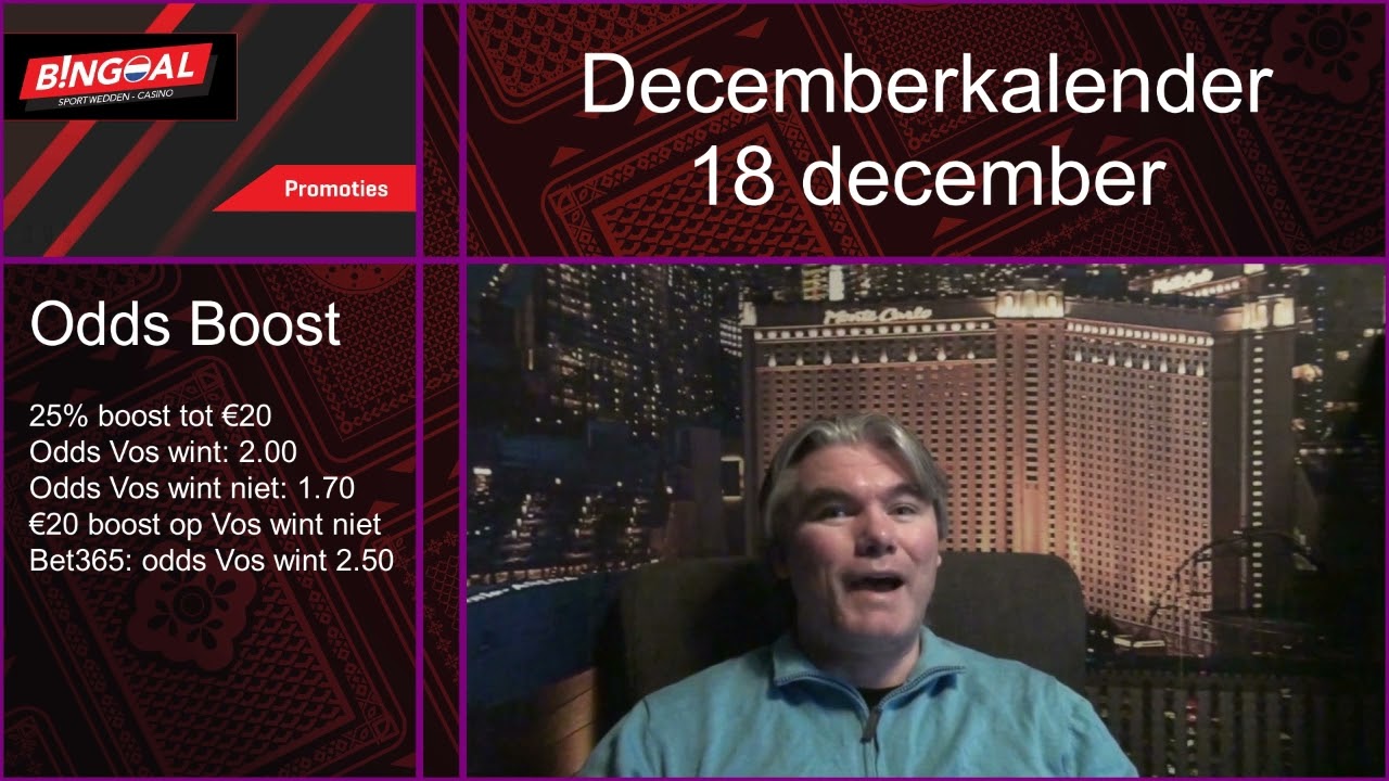 December kalender 18 december 2021 | Versla Het Online Casino