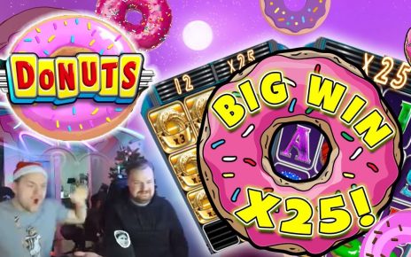 Donuts BIG WIN – Huge win on Casino Games – free spins (Online Casino)