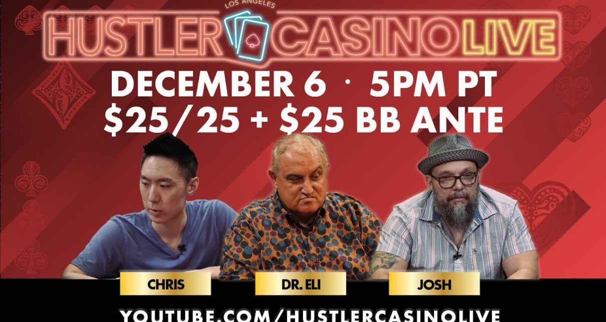 Dr. Eli, Luda Chris, Josh & Jeremy Play /25 No Limit Hold'em – Commentary by DGAF & Ryan Feldman
